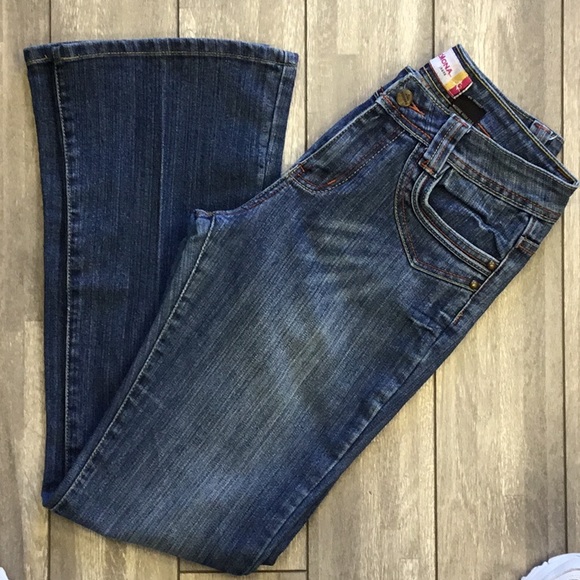 Demona Jeans 7/8 Stretch Bootcut - Picture 1 of 5